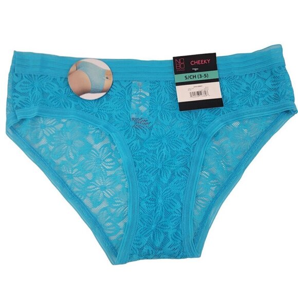 No Boundaries Women’s 3-Pack Stretch Floral Lace Cheeky Panties –Size Small - Picture 3 of 14